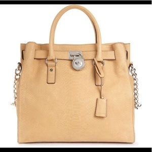 Michael Kors Hamilton Large Leather Tote